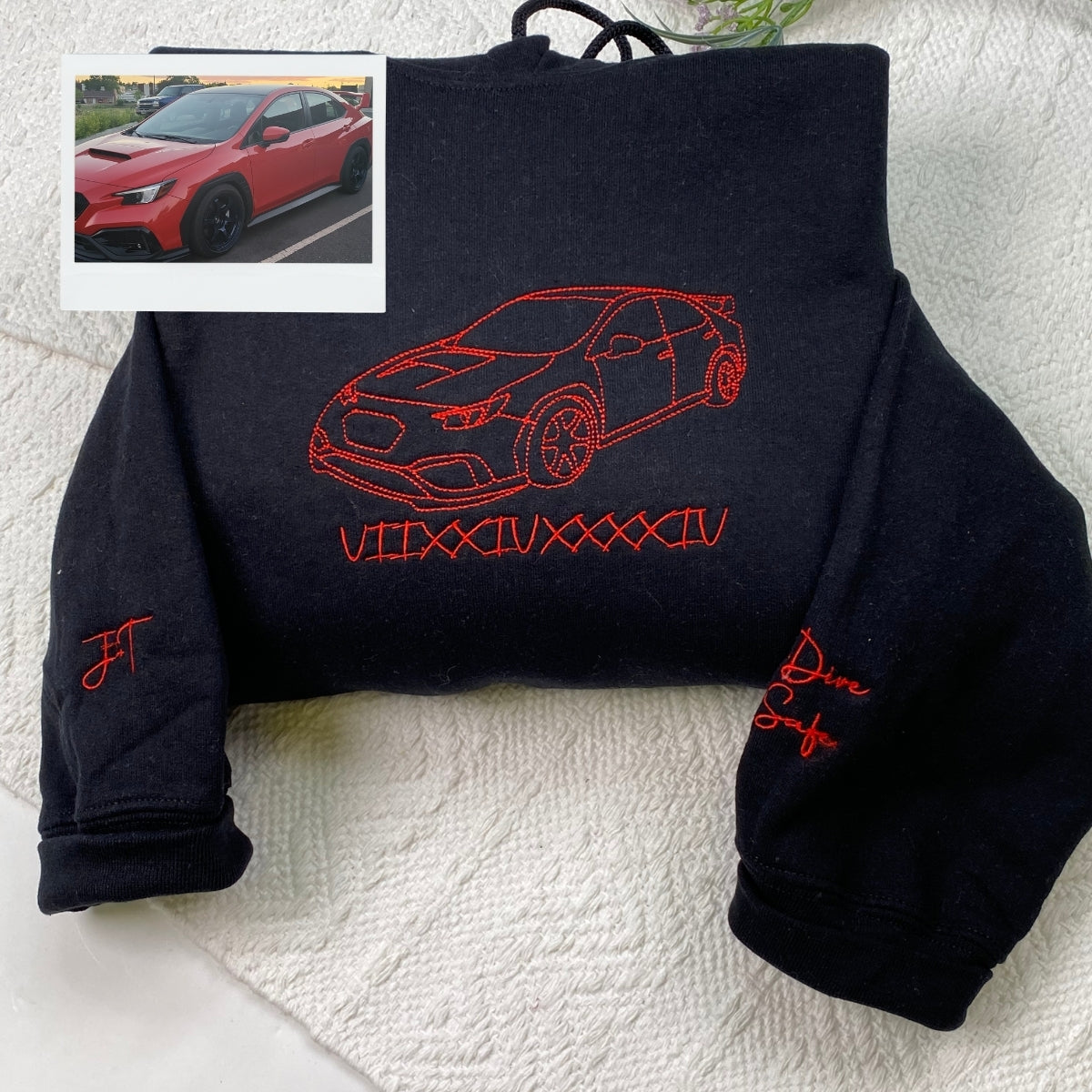 Custom_Car_Line_Art_Hoodies_-_Automotive_Embroidered_Sweatshirts_-_Perfect_Car_Enthusiast_Gift_1.jpg Custom Car Line Art Hoodies - Automotive Embroidered Sweatshirts - Perfect Car Enthusiast Gift - Image 1