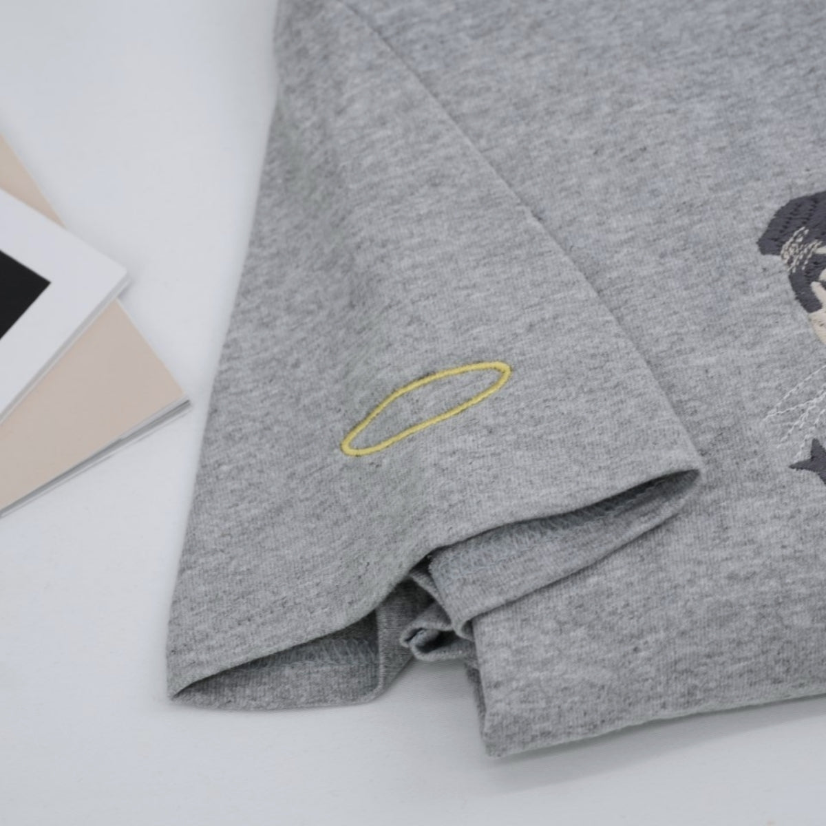 Custom Cat Portrait T-Shirts - Cat Face Embroidered Shirts - Personalized Pet Memorial Gift - Premium Quality Cat Lover Apparel - Image 4