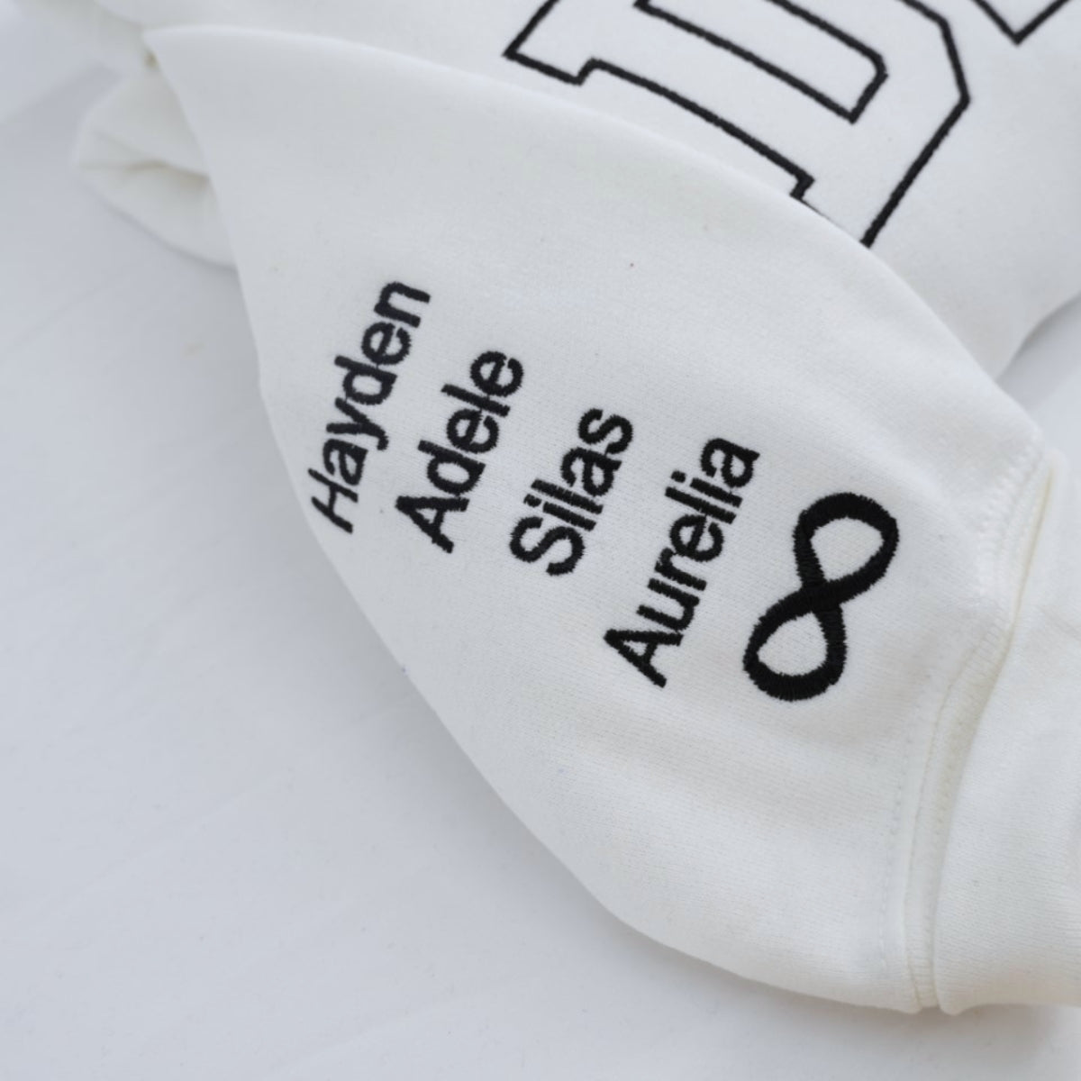 Custom Dad Hoodies - New Father Embroidered Sweatshirts with Child Name - Perfect First Father's Day Gift - Image 4