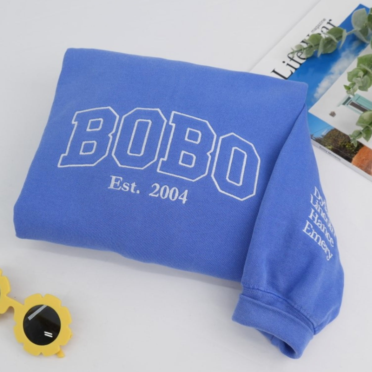 Custom Dad Hoodies - New Father Embroidered Sweatshirts with Child Name - Perfect First Father's Day Gift - Image 6