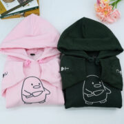 Custom Embroidered Duck Duck Goose Matching Hoodies for Couples - Image 7