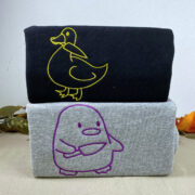 Custom Embroidered Duck Duck Goose Matching Hoodies for Couples - Image 6