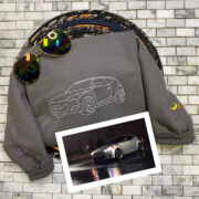 Custom Truck Hoodies - Pickup Line Art Embroidered Sweatshirts - Perfect Truck Enthusiast Gift - Image 2