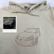 Custom Truck Hoodies - Pickup Line Art Embroidered Sweatshirts - Perfect Truck Enthusiast Gift - Image 8