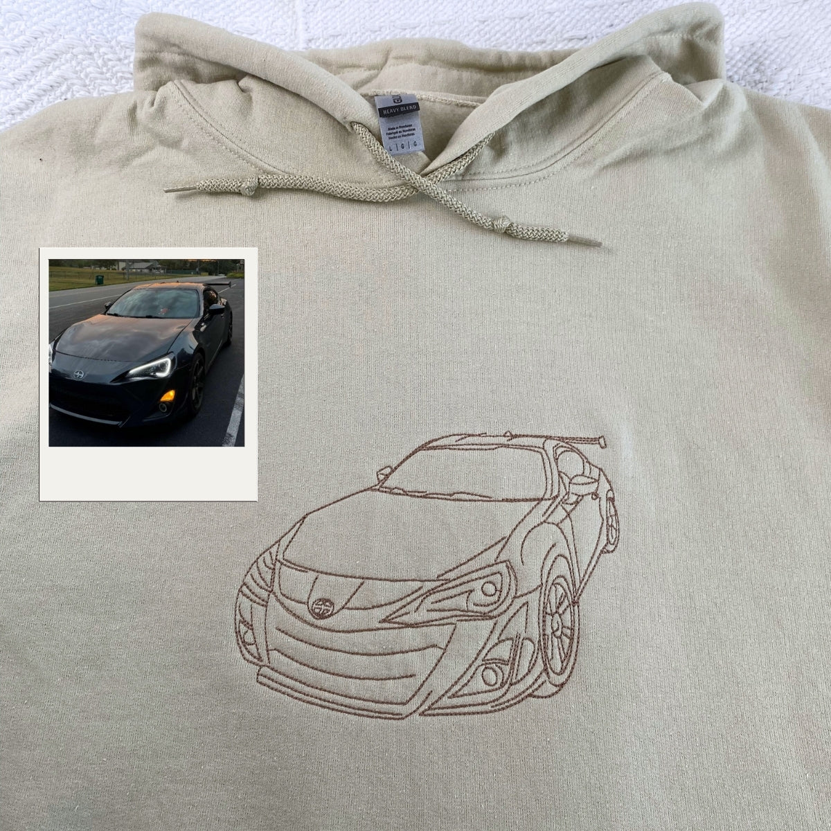Custom Truck Hoodies - Pickup Line Art Embroidered Sweatshirts - Perfect Truck Enthusiast Gift - Image 8
