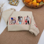 Dad Life Custom Hoodies - Father Embroidered Sweatshirts - Perfect Father's Day Gift