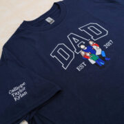 Dad Custom T-Shirts - Varsity Style Embroidered Father Apparel - Perfect Father's Day Gift - Image 4