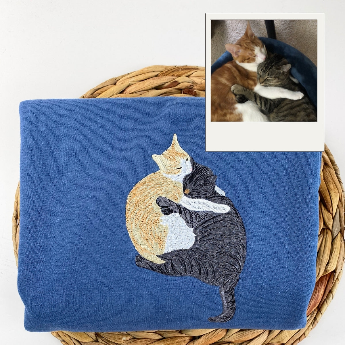 Fur_Baby_Portrait_Hoodies_-_Custom_Cat_Face_Embroidered_Sweatshirts_-_Cat_Family_Apparel_5.jpg Fur Baby Portrait Hoodies - Custom Cat Face Embroidered Sweatshirts - Cat Family Apparel - Image 1