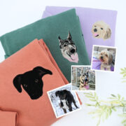 Multiple Pet Portrait Hoodies - Custom Dog Face Embroidered Sweatshirts - Multi Pet Parent Gift - Image 6