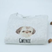 Multiple Pet Portrait Hoodies - Custom Dog Face Embroidered Sweatshirts - Multi Pet Parent Gift - Image 7